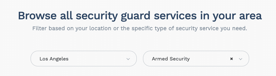 How to find a private security service on Security Explorer